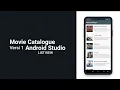 3 Android studion ListView get data array from String xml Movie Catalogue Version 1