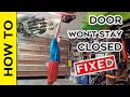 Garage Door Won t stay Closed - FIXED