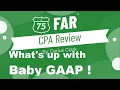 CPA FAR Exam-Financial Accounting and Reporting-Baby GAAP Private Company Council by Darius Clark