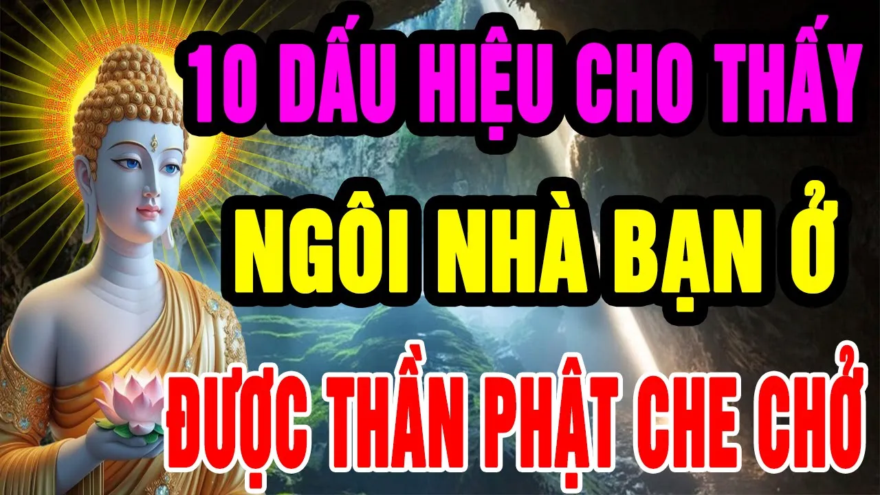 Outline Video 10 Dấu Hiệu Ngôi Nhà Bạn Ở Đang Có Thần Phật Che Chở Độ Trì, Càng Ở Càng Giàu Sang, Phúc Lộc Tề Tựu