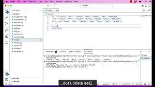 Week 3 Lesson 1 - Python Stes