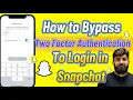 Can t Login into Snapchat due to Authentication code