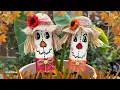 DIY How To Make A Scarecrow With Soda Cans - Outdoor Fall Decor ArtWini