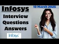 Infosys Interview Questions Selenium JAVA Real Time-Scenario Base Interview Que 2
