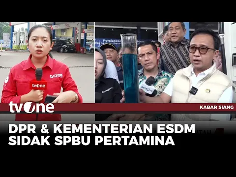 DPR RI Komisi XII dan Kementerian ESDM Sidak ke SPBU Pertamina dan Swasta