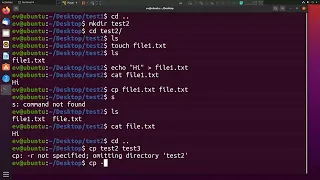Basic Linux Command cat