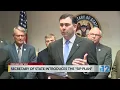 Secretary Watson announces SIP Plan to move DMV services to his office