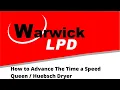 How to Advance The Time a Speed Queen Huebsch Dryer