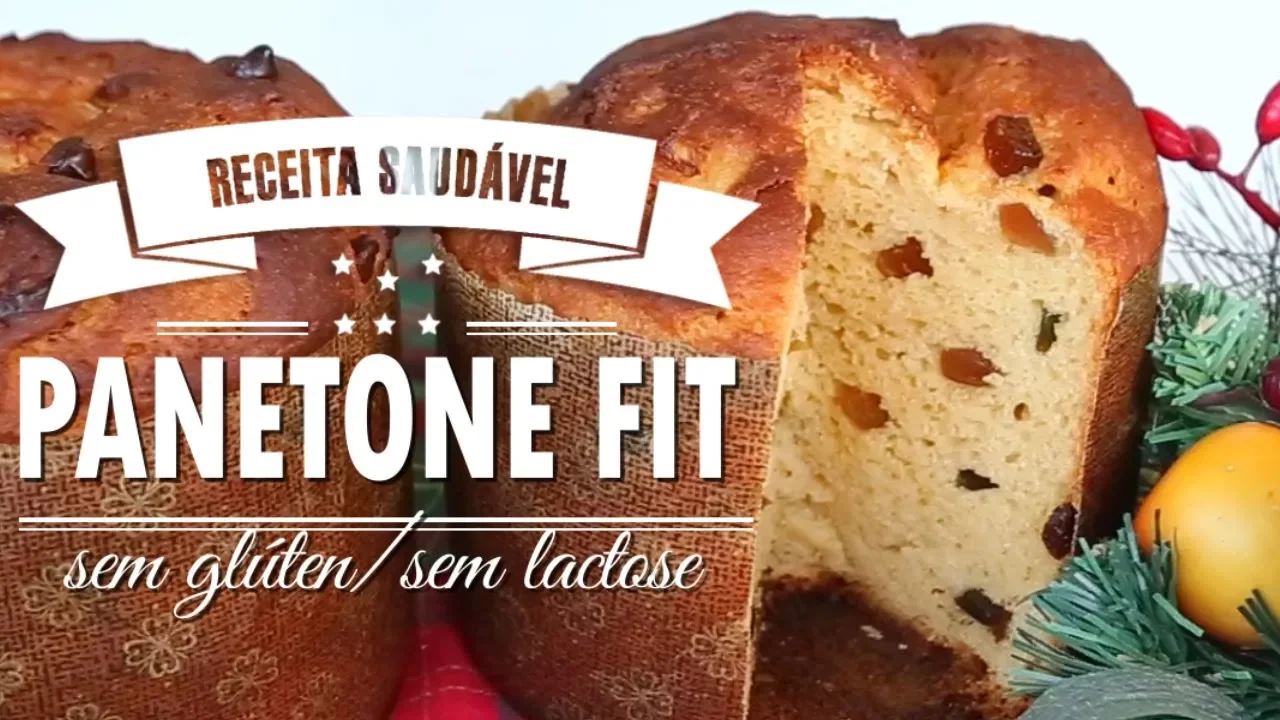 PANETONE FIT { sem glúten/sem lactose} | Mamãe Vida Saudável