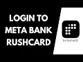 Activate Metabank Account Online 2022 How To Login Metabank RushCard Actiavte Metabank Rushcard