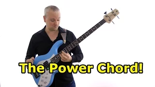 the power chord for bass guitar 