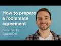 How To Prepare a Roommate Agreement
