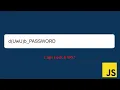 Detect CAPS LOCK with JavaScript