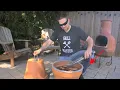 DIY BBQ Grill Smoker made from Flower pots