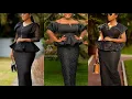 FUNERAL SKIRT AND BLOUSE STYLES ANKARA SKIRT AND BLOUSE BLACK AFRICAN ANKARA DRESSES STYLES