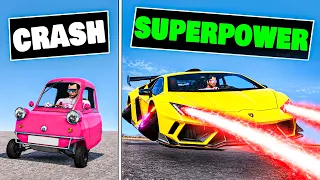 Every Time I Crash, My Car Gets Superpowers in GTA 5