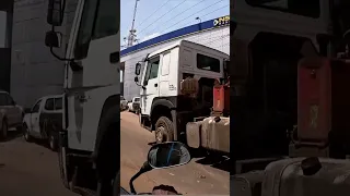 The fastest and riskiest way to get around Dakar #windedvoyage #sailinglife #motorcycle #africa