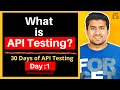 What is API Testing 30 Days of API Testing Day 1 API Testing Explained