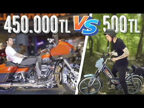500 TL Motosiklet vs. 450.000 TL Motosiklet! (#SonradanGörme)