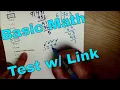 Free Basic Math Practice Test