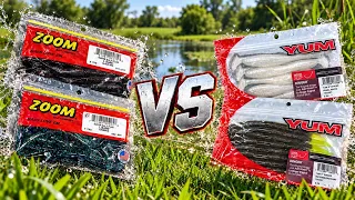 ZOOM vs YUM BAITS! π£π₯ Which catches MORE largemouth bass? π