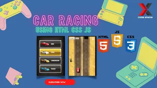Car Racing Game Using HTML CSS JS With Source Code