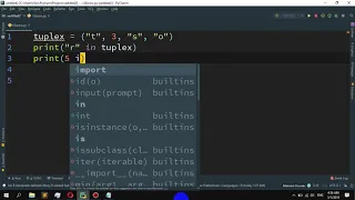 How to Check if an element exists within a tuple in Python