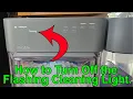GE Opal 2 0 Cleaning Light Won t Turn Off Try This
