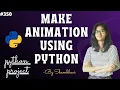 Make animation using turtle library python project mini python project