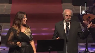 اغنية نتالي غناء حسام  تحسن بيك و ليندا بيطار مع بزق كردي و فرقة اوكستراعزف بزق دندنها