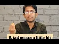 what is a tad find out with walking dictionary English learning free tutorial