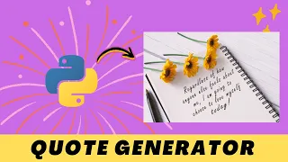Python Projects Build a Colorful Random Quote Generator with Python and Tkinter
