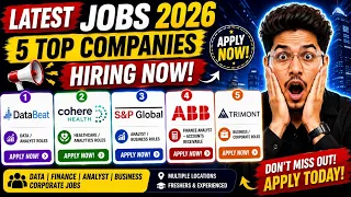 Latest Jobs Data Analyst Finance IT Jobs Top Companies Hiring