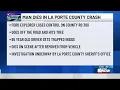 Man dies after hitting tree in LaPorte County