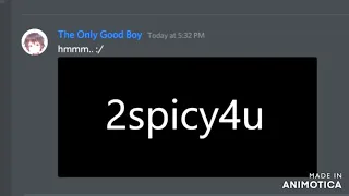 NSFW channels in a nushell discord memes