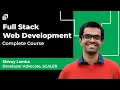 Full Stack Web Development Complete Course 2026 HTML JavaScript Node JS MongoDB Heroku SCALER