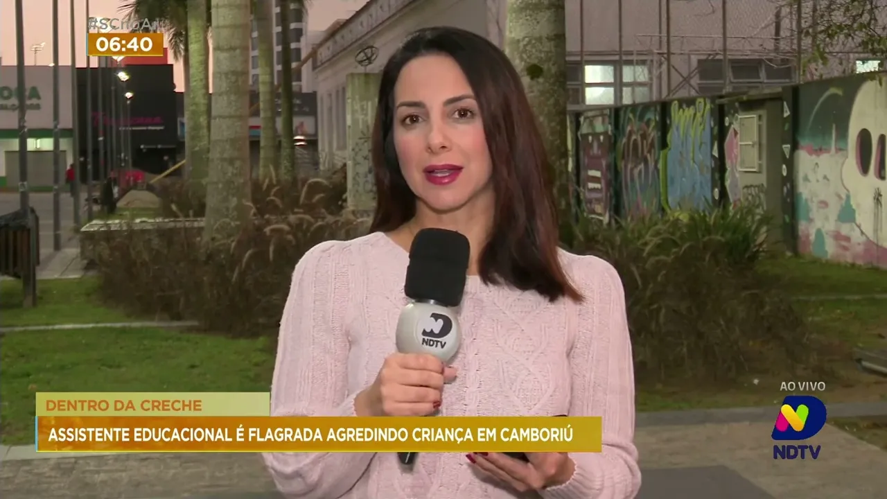 Assistente educacional agride criança em creche de Camboriú