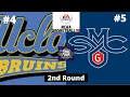 #4 UCLA vs #5 Saint Mary’s - NCAA Basketball 10 Simulation!