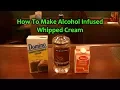 How To Make Alcohol Infused Whipped Cream Easy Recipe No Dispenser
