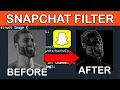 How to make a SNAPCHAT FILTER -