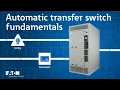 Automatic transfer switch ATS fundamentals Eaton PSEC