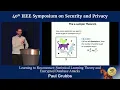 Learning to Reconstruct Statistical Learning Theory and Encrypted Database Attacks