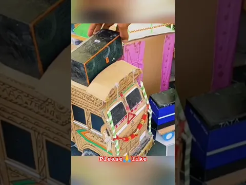 Mini Dj Setup in Truck || Gauri Ganesh murti Big Dj Track Radha Krishna Dj Light Trolley #dj #shorts