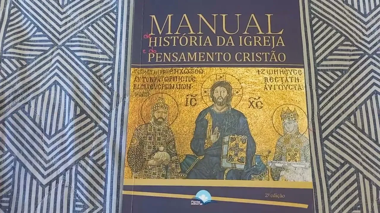 MANUAL DE HISTÓRIA DA IGREJA E DO PENSAMENTO CRISTÃO. #Fonte Editorial.