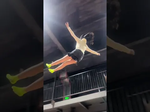 This Trampoline Is So 😮😲Fun! Why Didn't We Just Start Jumping Around Like This When We Were Kids