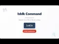 lsblk Command Listing Block Devices in Linux Beginner s Guide