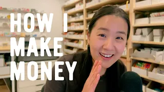 My 9 Streams of Income as a Creative Entrepreneur... How To Make Money As An Artist in 2026!