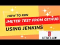 How to Run JMeter test from GITHUB using Jenkins
