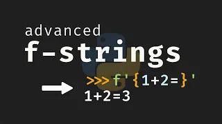 Python F-Strings Advanced Tips and Tricks