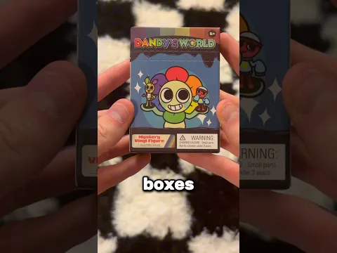 Dandy’s World BLIND BOXES?! #dandysworld #rare #toon #merch #roblox